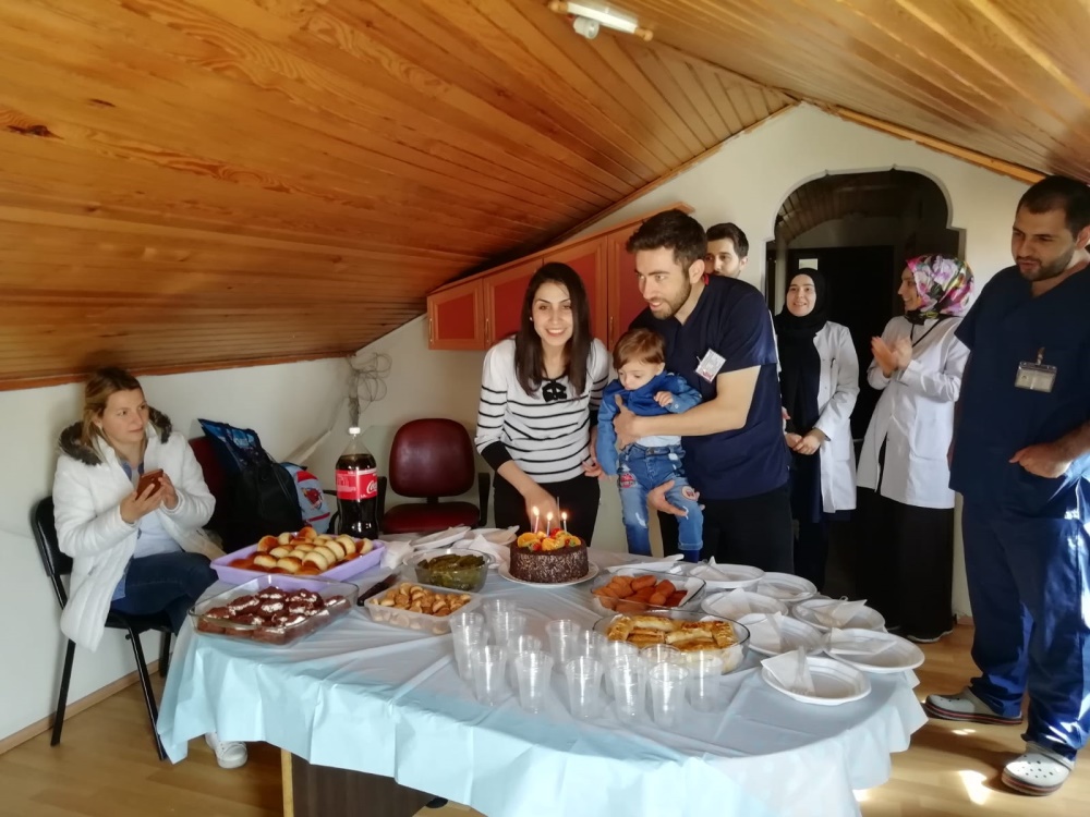 Abdullahımızın yaş gününü kutladık